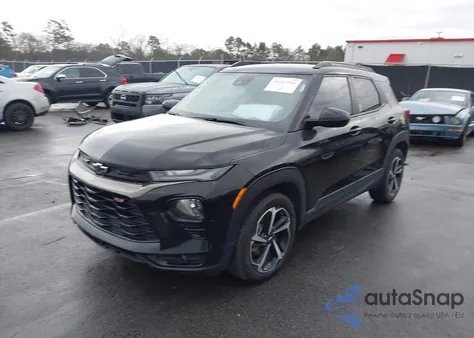 2022 Chevrolet Trailblazer Fwd Rs из США, поврежденный, VIN KL79MTSL8NB037004